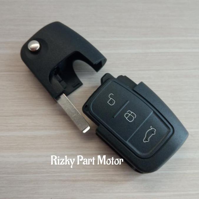 Cover Casing Remote Kunci Lipat / Flip Key Ford Fiesta