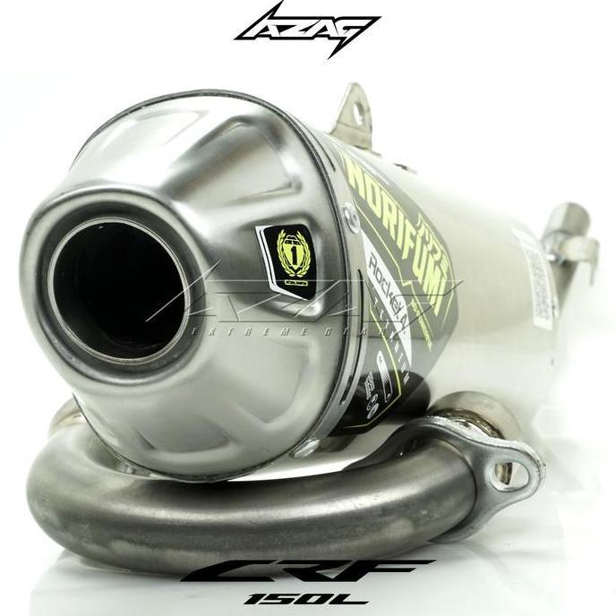 Knalpot norifumi rocket 4 titanium honda crf 150