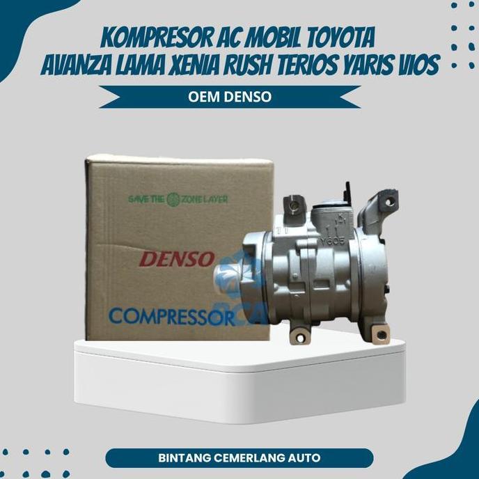COMPRESSOR KOMPRESOR AC Mobil Toyota Avanza Lama OEM DENSO