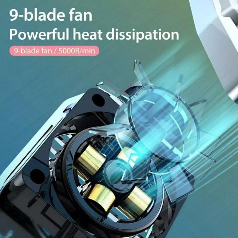 BEST SELLER FEGEN H15 | X13 PENDINGIN HP GAMING HURRICANE FANCOOLER GAMING KIPAS GAME ANDROID IPHONE