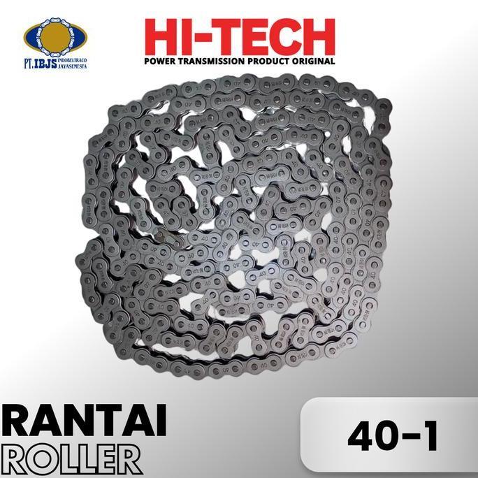 PROMO DISKON - HITECH Roller Chain RS 40-1 - Rantai 40 Single