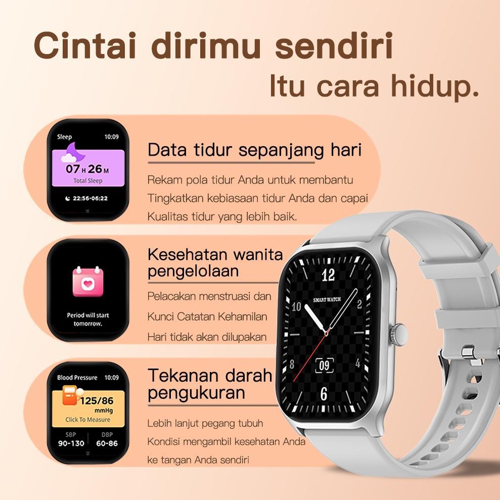 Recommended Olevs Jam Tangan Pria Wanita Original Anti Air Smartwatch Multifungsi Digital Watch