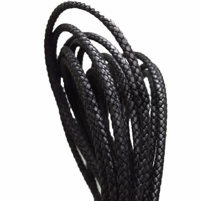 HARGA TERBAIK - Rounded Genuine Leather 2mm / Tali Kulit Bentuk Bulat / String Tali / Tali Kulit Bul