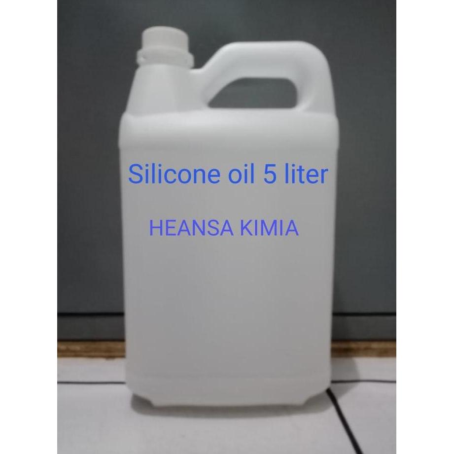HARGA TERBAIK - Silicone Silicon Oil Minyak Silikon Pelumas Treadmill 5 LITER