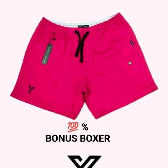 Celana Pendek Yoya Celana Pendek Yoya Man Hitam Katun Santai Unisex Allsize