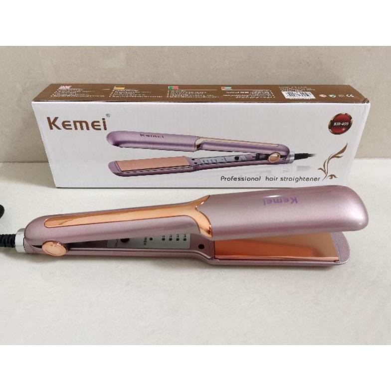 NEW Catokan Rambut Kemei 459 / BLOW Catokan Pelurus Rambut Hair Straightener Kemei / LURUS PANAS / C