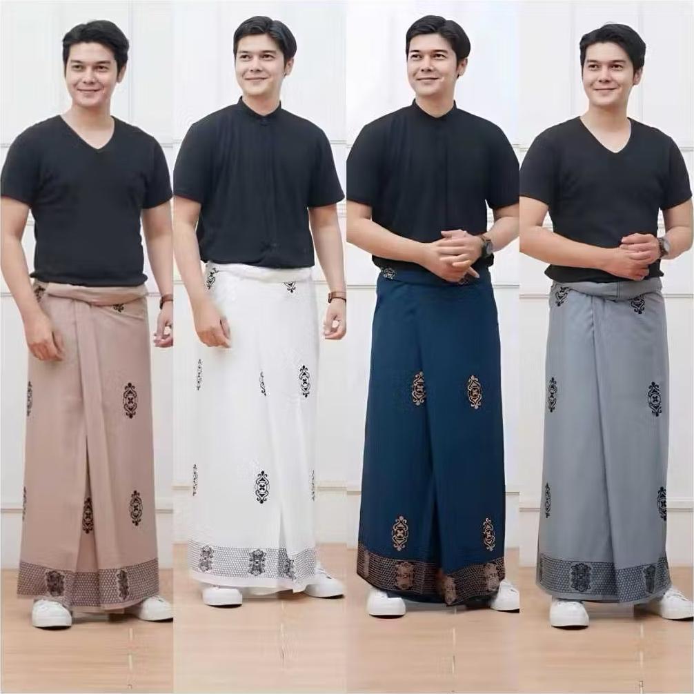 100Ribu Dapat 4Pcs Sarung Batik Motif Sarwon Sarung Santri Gus Iqdam Cod