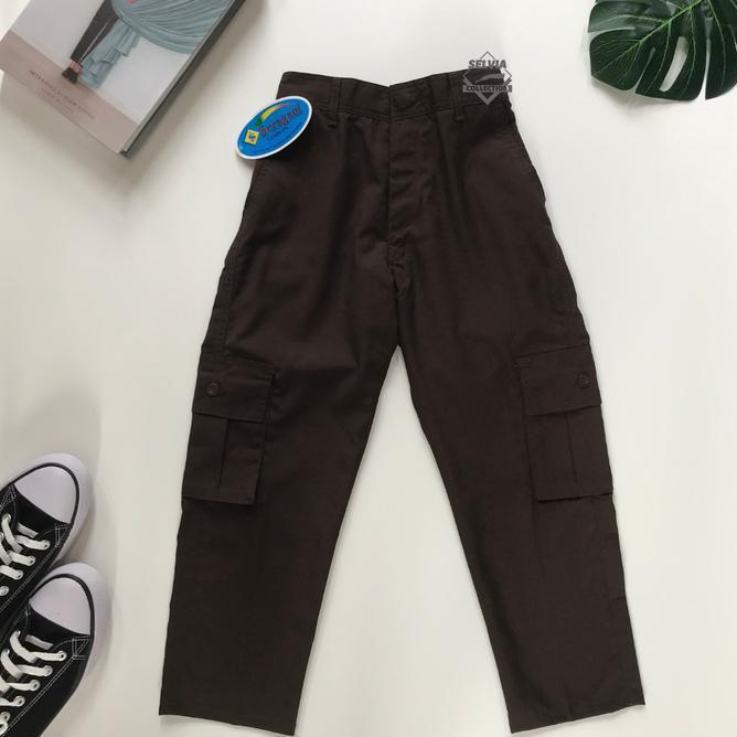 Celana Pdl Pramuka Celana Pdl Pramuka Sd Sd/Smp Panjang Karet Merek