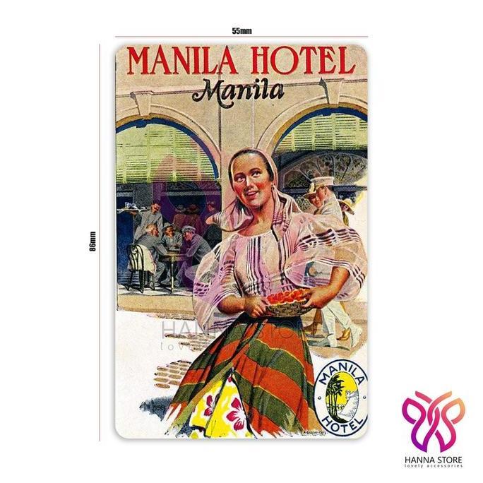 Magnet Tempelan Kulkas Souvenir filipina Manila Philippines