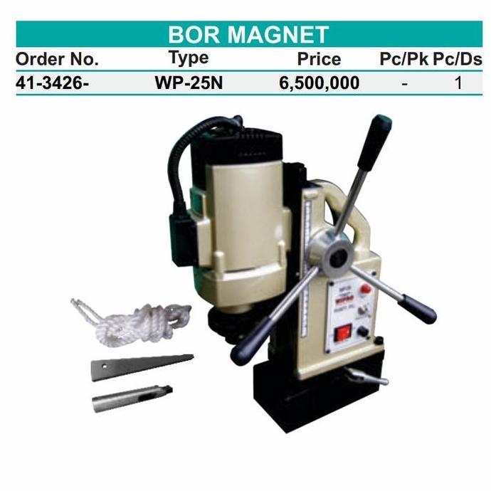 `````````] Mesin Bor Magnet 23mm WIPRO WP25N WIPRO WP 25 N MAGNETIC BOR DRILL