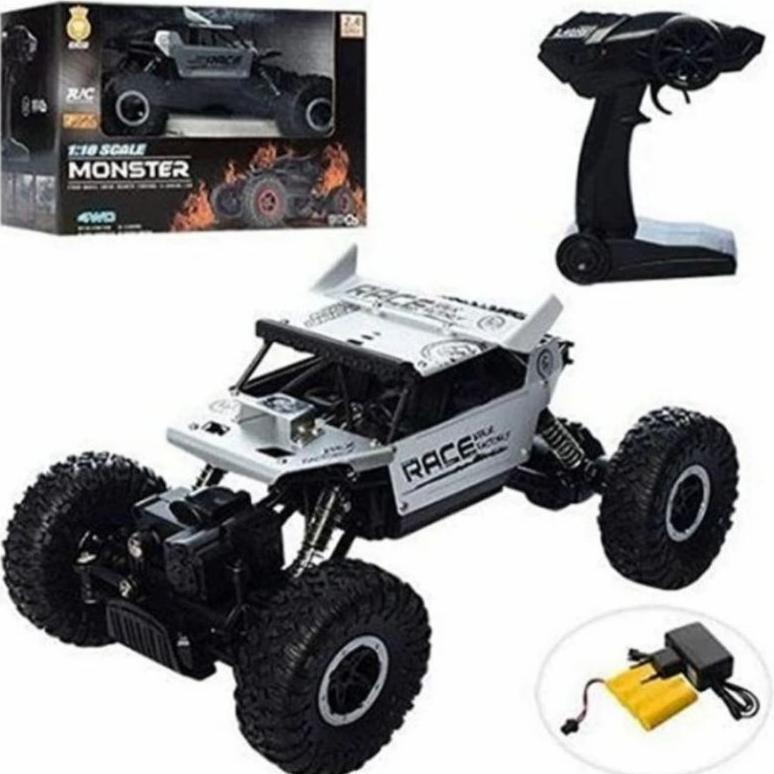 BEST SELLER RC ROCK CRAWLER JEEP OF ROAD MAINAN ANAK MOBIL REMOT CONTROL