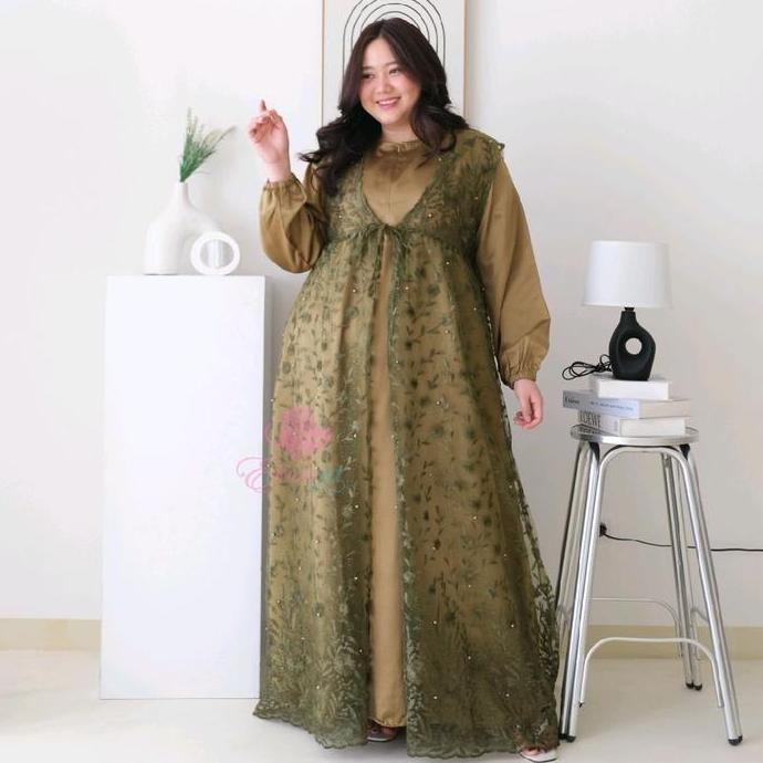 New Gamis Premium Felcya Jumbo Ld 120 130 Dan 140 Cm Promo Lebaran