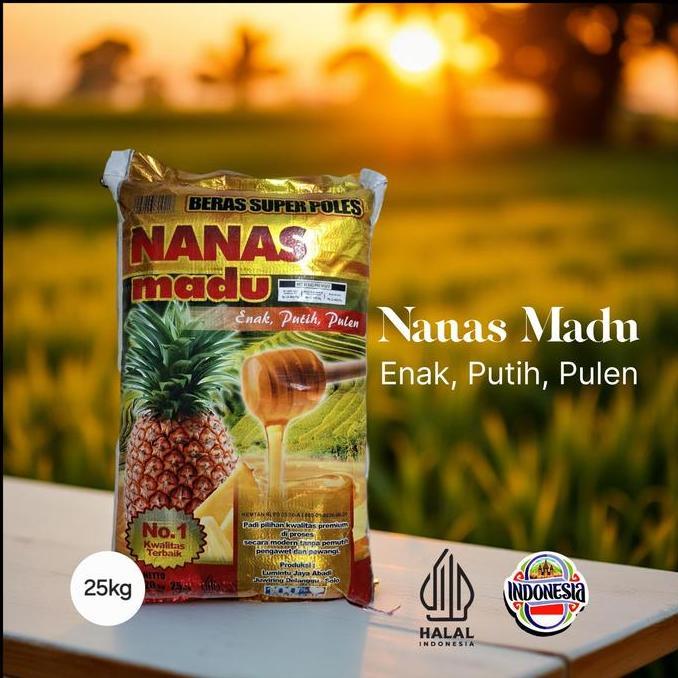 Beras Super Cap Nanas Madu 25 Kg