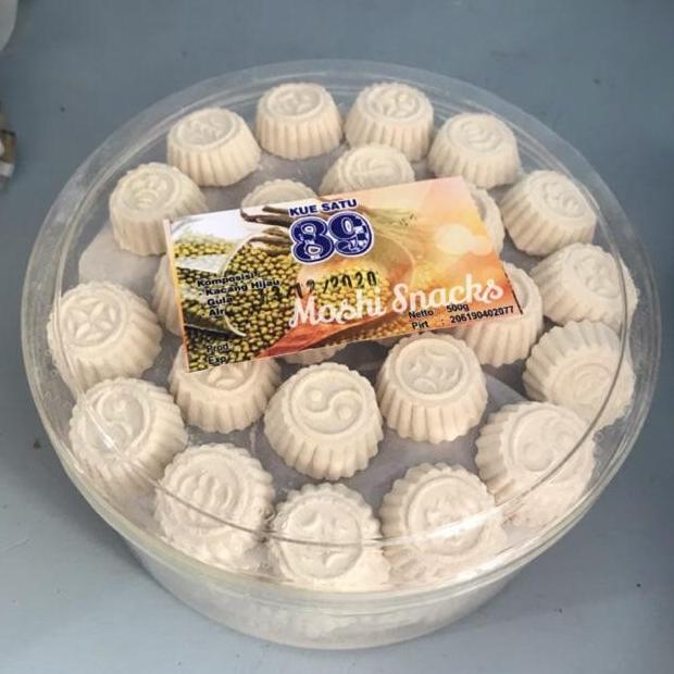 Kue Satru Kacang Hijau Cap 89 Asli Bangka 500gr / Kue Satru Kacang Ijo Premium / Kue Tradisional Ban