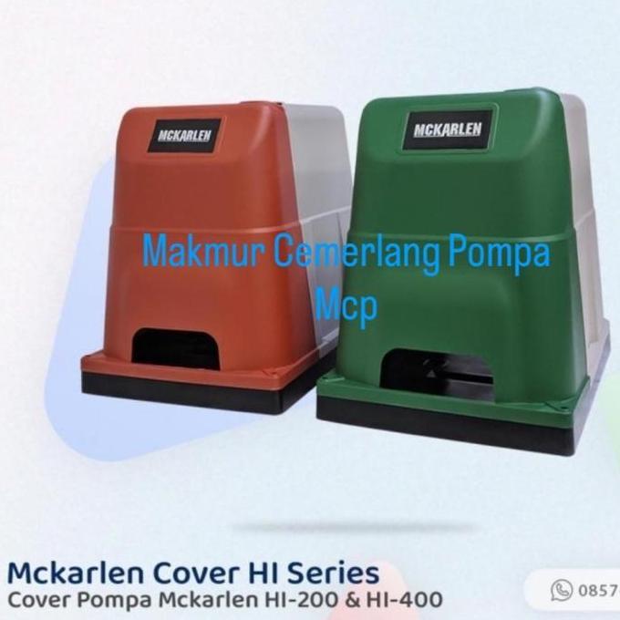 Penutup / cover dan tatakan untuk pompa mckarlen bossco hi 200/hi 400 CoVER pompa Mckarlen Hi 200 HI