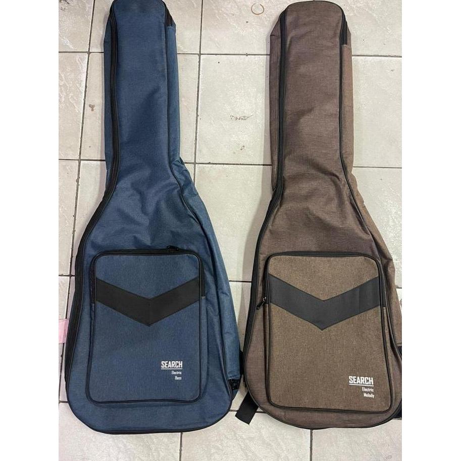 Tas cover gitar guitar elektrik electric listrik bas /melodi  bagus