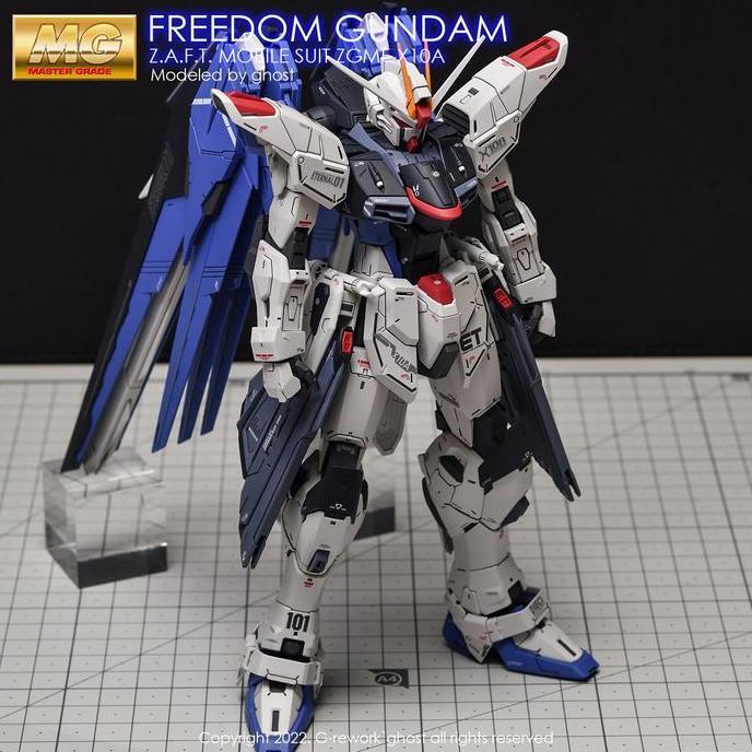Promo G-Rework MG Freedom 2.0 Water Decal Sticker Diskon