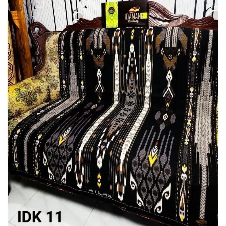 Sarung Atlas Motif Bhs Idaman Kembang 555 / Atlas Idaman Harmoni /Sarung Atlas Murah Kuwalitas Mewah