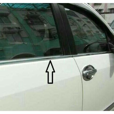 Lis Kaca Samping Kaca Grand Avanza Veloz Xenia Chrome Merek Jsl