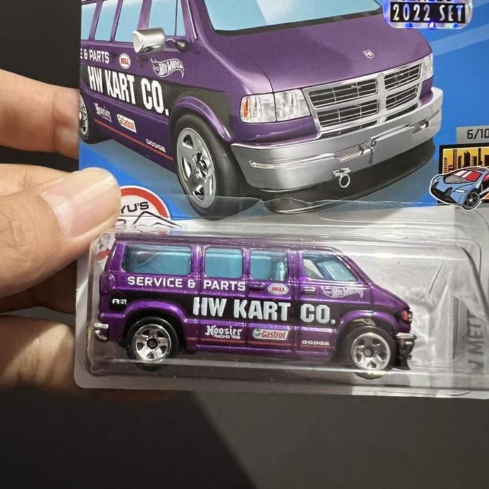 Promo Hot Wheels Dodge Van Ungu 2022 Factory Sealed FS Diskon