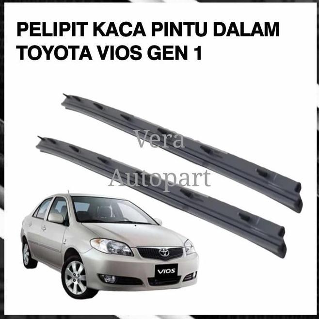 Karet Pelipit Kaca Gen 1 Kaca Pintu Dalam Vios Satuan