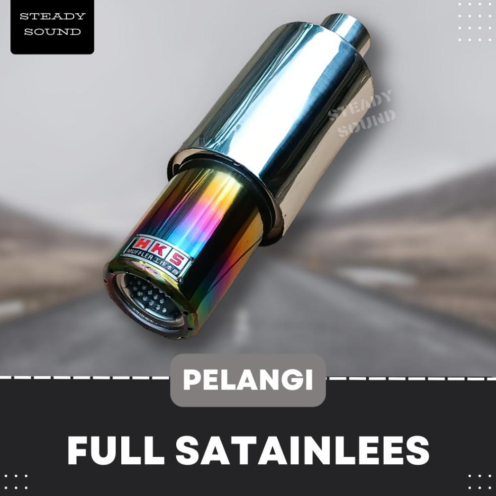 FREE ONGKIR KNALPOT RACING MOBIL HKS MUFFLER SUARA BASS ADEM EMPUK