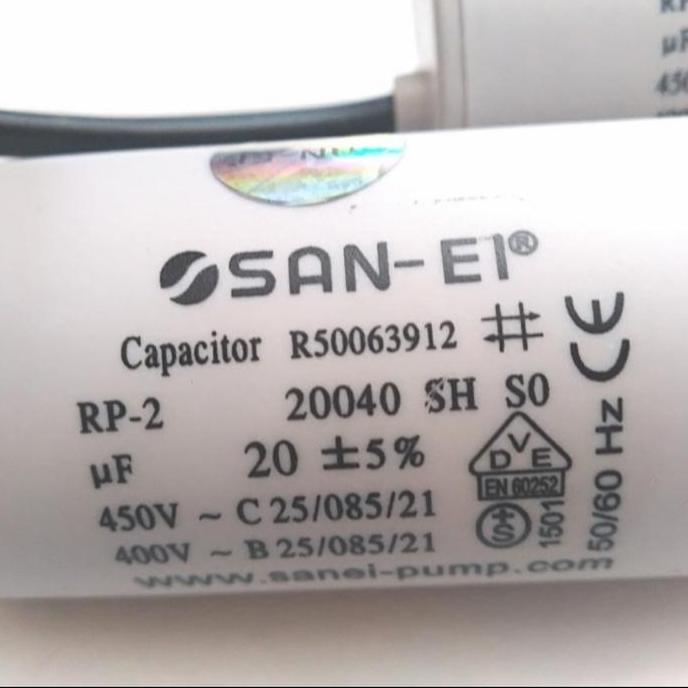 KAPASITOR 20UF 450V CONDENSOR CAPASITOR DINAMO