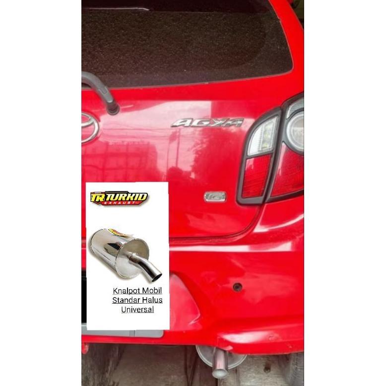 BEST SELLER KNALPOT STANDAR MOBIL AGYA AYLA BRIO ERTIGA SUARA HALUS PABRIKAN TABUNG KNALPOT STANDAR 