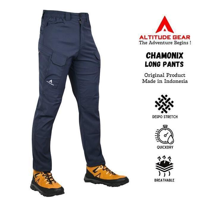Eiger - Altitude Eiger Altitude Gear Celana Abu Gunung Pria Panjang Cargo