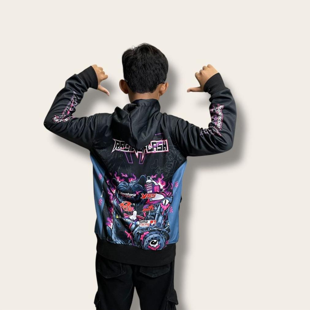 DISKON JAKET RACING ANAK ANAK/JAKET RACING ANAK