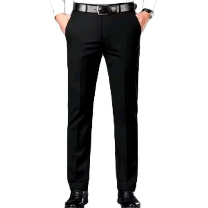 Celana Panjang Pria Celana Panjang Pria Kantoran Hitam Kantoran/Celana Bahan Wool/Celana Premium