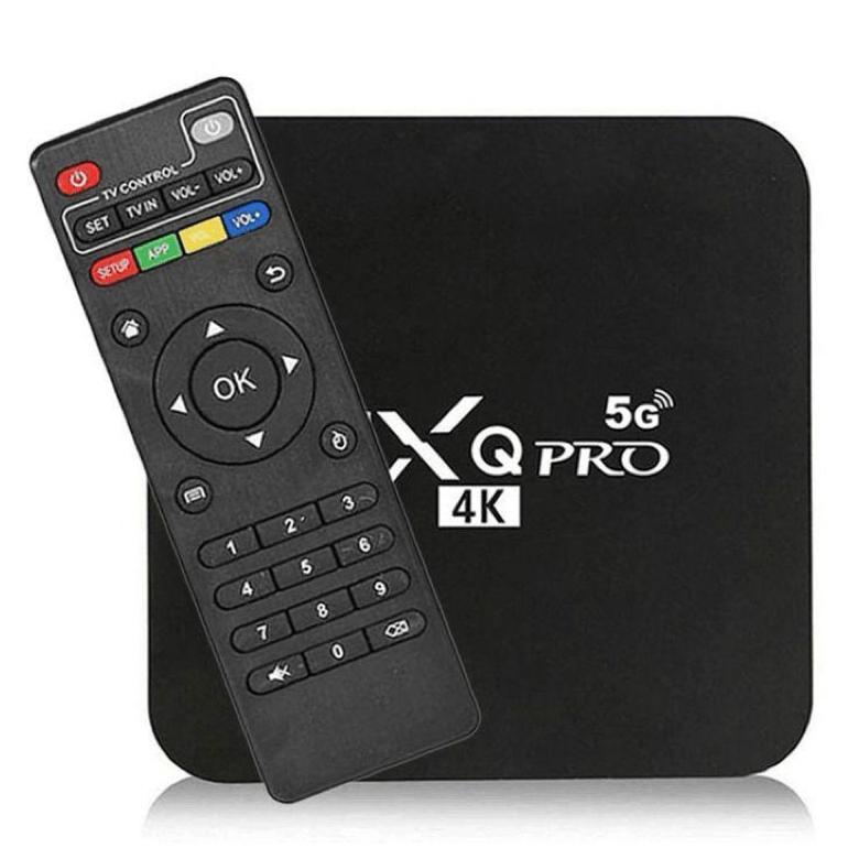 BESTPROMO Android tv Box MXQ PRO 5G 4K 8GB RAM + 128GB ROM Smart Android TV Box Wifi Receiver TV