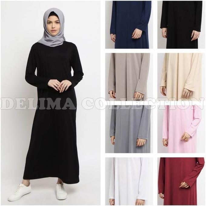Manset Gamis Polos / Dalaman Gamis Muslim Polos