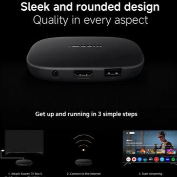 TERBARU Xiaomi TV Box S 3 Gen Mi Smart Tv box 3rd Android 4K HDR Google TV Cast WiFi BT5.2 Media Pla