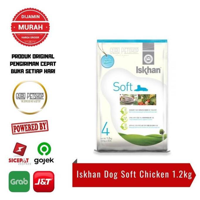 Iskhan Dog Soft Chicken 1.2kg Freshpack Iskhan Dog Food All Stages