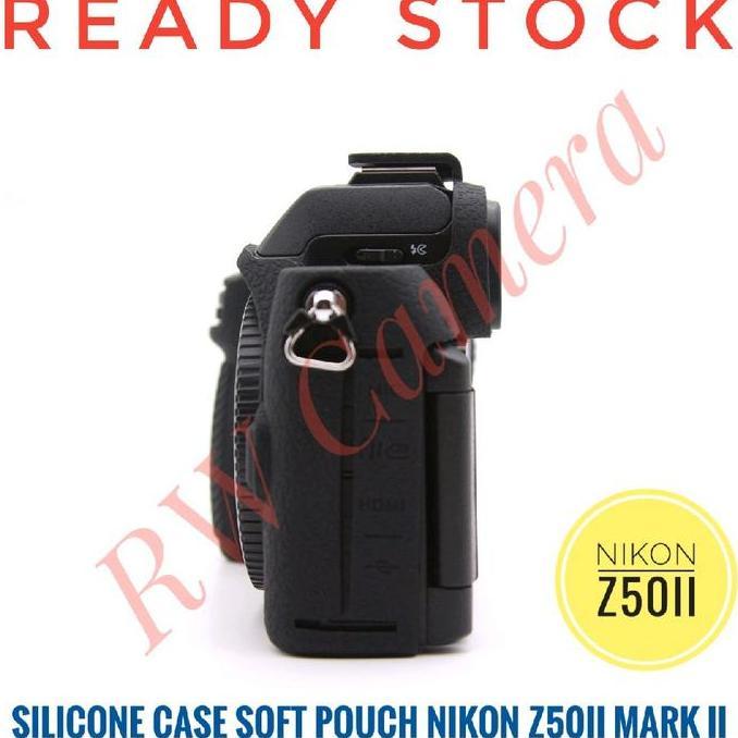 Z50II Silicone Case Nikon Z50 Mark II  Sarung Karet Silikon Bag Tas Protective Armor Soft Case Pouch