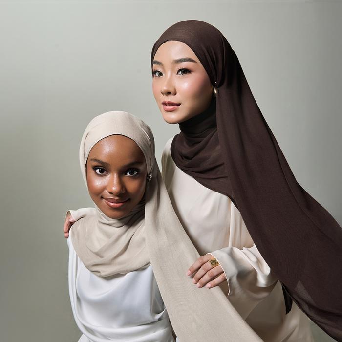 Bisa Cod - [Minor] Zm Zaskia Mecca - Leeya Pashmina Viscose Muslim - Pashmina Hijab Bahan Viscose Pr