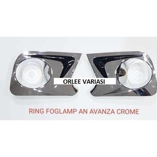 Cover Foglamp Mobil Xenia 2012 All Avanza 2012- 2014 - Chrome
