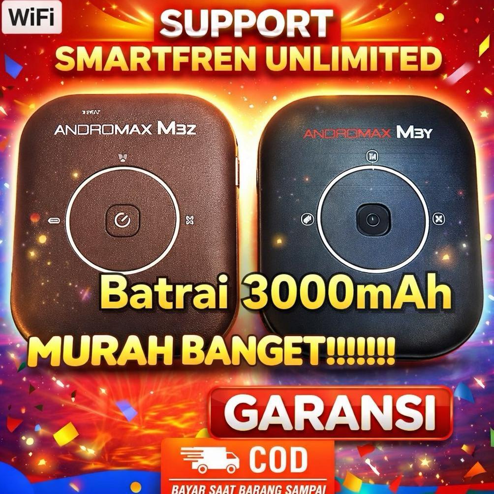 Modem Wifi  Andromax Smartfren unlimited  M3Z M3Y M2Y Bisa Smartfren unlimited , Smartfren portable 