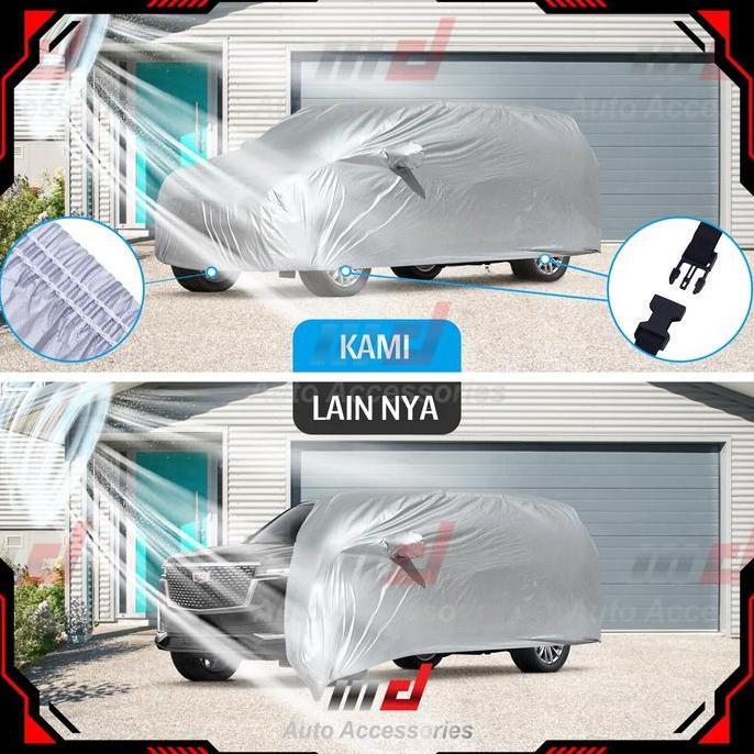 Promo Cover Mobil Suzuki XL7 XL-7 Putih | Anti Flek & Debu | Aman Cat Putih | Fit SUV | Tali Klik | 