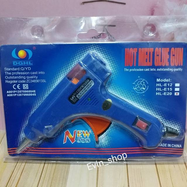 Alat Tembak Lem Lilin Dghl 20 Watt(Kecil)/Dghl 60 Watt(Besar)