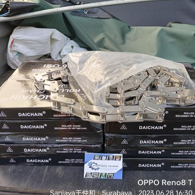 Daichain Stainless Roller Chain SSC2060H roll kecil | C 2060H