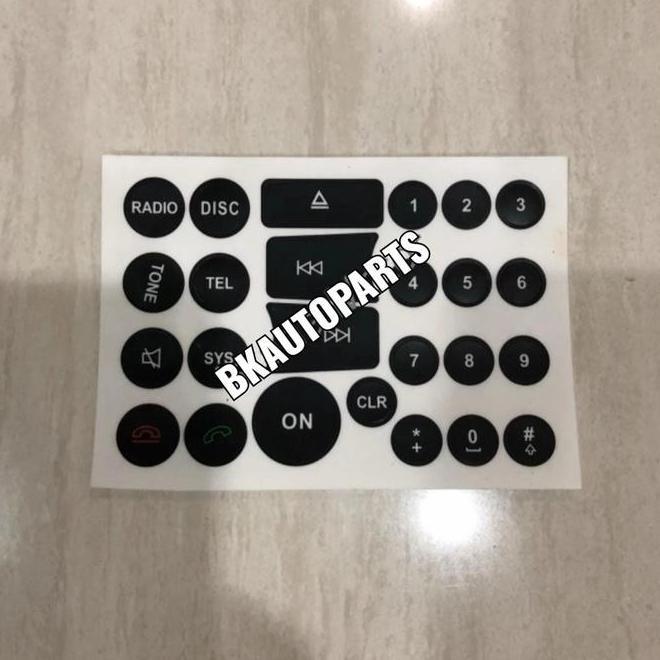 Sticker Stiker Audio W204 Mercedes