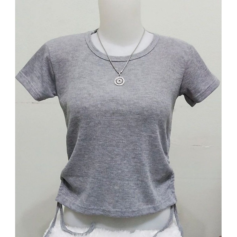 Zulfikar Fashion Muslim Kimberly Kaos Rajut Serut Wanita ( Real Pict)