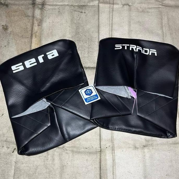COVER KULIT JOK PISAH BELAKANG VESPA PS STRADA SERA READY