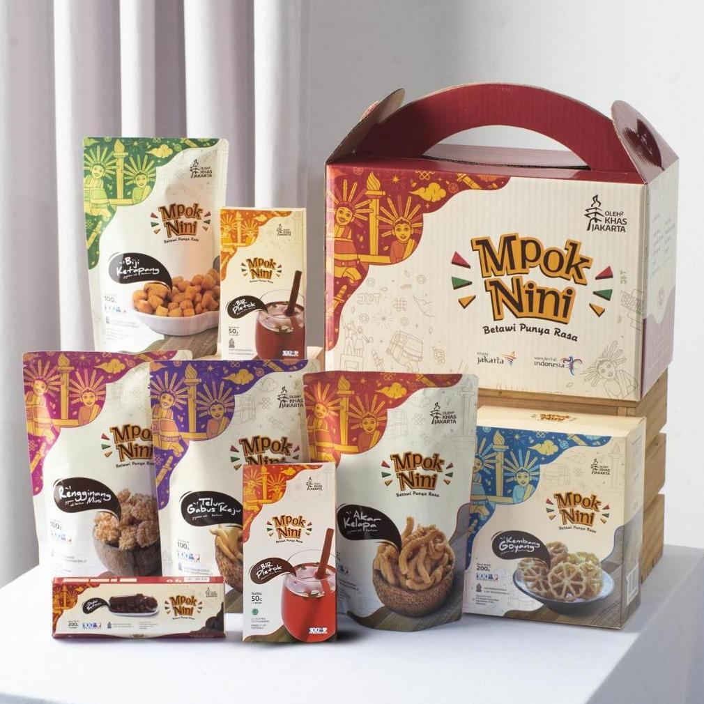 Grosir Mpok Nini - Paket Oleh-Oleh Khas Jakarta - Premium Oleh Oleh Jakarta - Jajanan Betawi