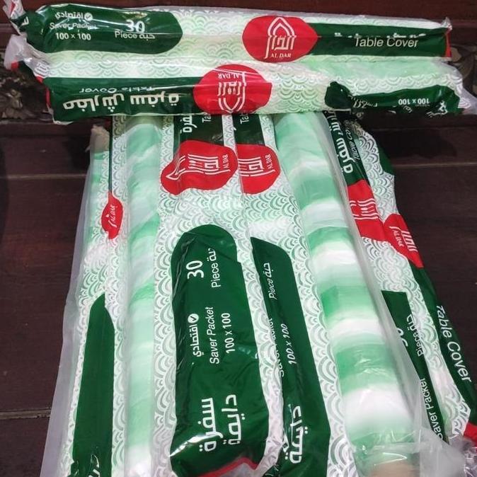Sufrah Plastik Alas Makan Lesehan Sufra Table Cover Plastic Sofra Arab