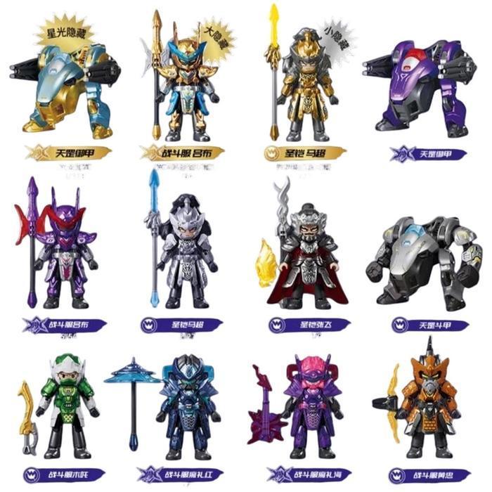(Ready) Blokees Mini Figures 85036 Hero Spire Warrior 05 Generals Contest Version Minifigure Bestsel