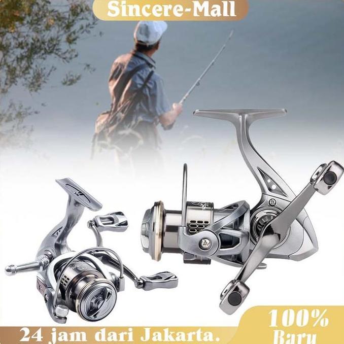 EZESJIT Reel Pancing / Spinning Casting Rod Reel / Metal Reel Seat Reel Pancing Jib Ganda