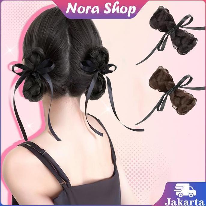 DZAPIRA Jepit Rambut Palsu 1 Pasang Jepitan Rambut Palsu Korea Wig Jepit Rambut Jepit Cakar Rambut P